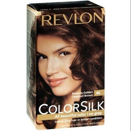 Revlon Colorsilk Beautiful Color Medium Golden Chestnut Brown 46