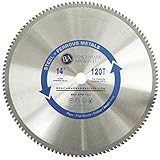 Benchmark Abrasives 14" TCT Saw Blades, Tungsten