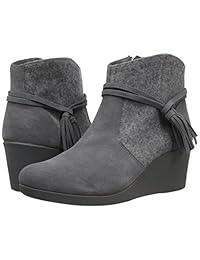 Crocs Leigh Suede Mix Cuña tobillo para mujer