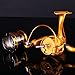 Sougayilang Fishing Reels Spinning Freshwater Saltwater with 5.5:1 Gear Ratio 13+1BB Metal Body Left/right Interchangeable Collapsible Handle Spinning Fishing Reel