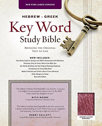 The Hebrew-Greek Key Word Study Bible: NASB-77 Edition, Black