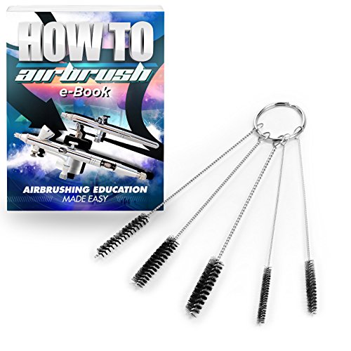 1 X PointZero Brush Set for Airbrush Cleaning