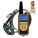 Shock Collar for Dogs Rainproof and Rechargeable Dog Training Collar Beep 1-99 Levels Vibration and Shock Collar for Large Dogs and Small Dogs 1500ft Dog Shock Collar with Remote Tracking Light