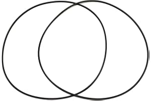 Captain O-Ring – Upgraded Replacement O-Ring Seal Gasket for Gamma2 Vittles Vault Pet Food Container Lid (2 Pack) [10” or 12” Lid Sizes] (5.0 Lid O-Rings (Lid just Under 12") [2 Pack])