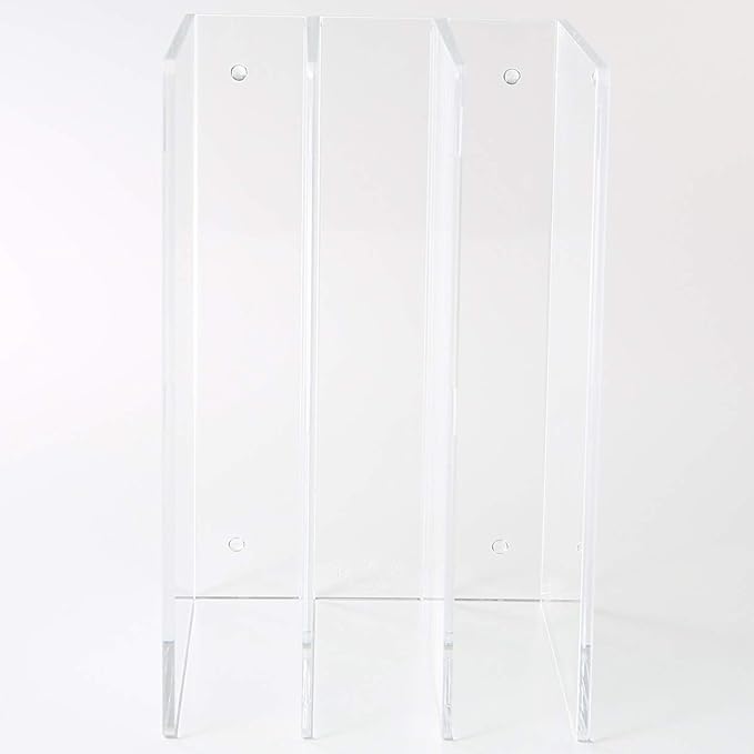 Amazon 無印良品 アクリル仕切りスタンド 3仕切り 約133 210 160mm 新聞 雑誌ストッカー オンライン通販