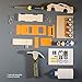 Stanley Jr Custom Orange Race Car - DIY Woodworking Model Kits for Kids - Easy to Assemble Race Car Building Set - Wood Race car Kit - Wooden Crafts - Paint & Decals Included