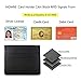 Slim Wallet RFID Blocking Minimalist Wallet Unisex Slim Card Holder With Window