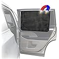 ggomaART Car Side Window Sun Shade - Universal Reversible Magnetic Curtain for Baby and Kids with Sun Protection Block Damage from Direct Bright Sunlight, and Heat - 1 Piece of Black Mesh