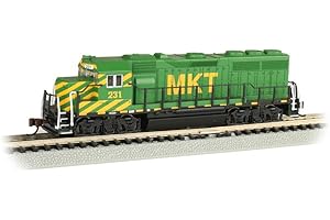 Bachmann Trains - EMD GP40 Diesel Locomotive - MKT™ #231 (with Dynamic Brakes) - N Scale