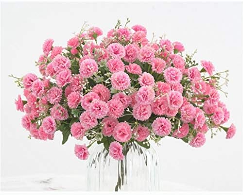 造花 枯れない花 花束 明るい色合い 本物そっくり 癒し おしゃれ リース 母の日ギフト 観葉植物 置物 ナチュラル 友達に贈る 事務所 店 喫茶店 結婚式 卒業式 誕生日 フラワーアレンジメント アートフラワー カーネーション 5本セット B087cxwp2k 1 950円 100 品質