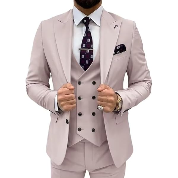 zuki さま　bewet suits 2x2mm 専用 Swing Penguin 3 Piece Formal Mens Suits Set Double Breasted