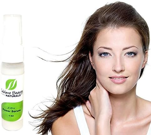 Zen Power Serum, 10% Vitamin C, 20% Peptides, Hyaluronic Acid, Collagen Includes Matrixyl, COQ10 &amp; more. 1 oz. Organic All-in-One.