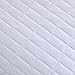 Comfort Spaces Kienna Quilt Set- Double Sided Stitching Design Summer Blanket, Lightweight, Soft, All Season Bedding Layer, Matching Sham, White, Coverlet King (104