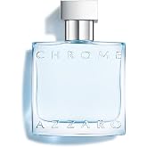 Azzaro Chrome Eau de Toilette - Fresh Aquatic Mens Cologne - Citrus, Woody, Musky Fragrance -Fresh Notes of Bergamot - Everyday Wear - Classic Summer Beach Scent - Luxury Perfumes for Men