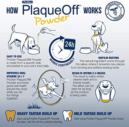 plaque off powder for dogs amazon