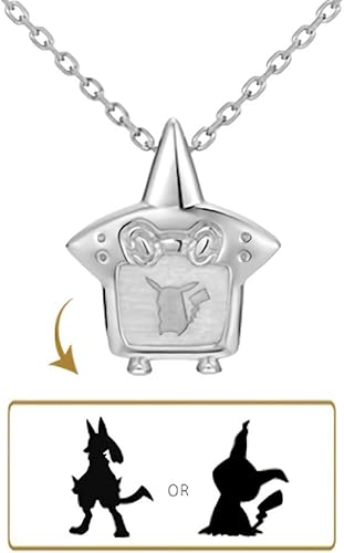 Amazon ユートレジャー U Treasure ポケモン グッズ ミミッキュ ルカリオ ロトム図鑑 ネックレス シルバー ユニセックス メンズ レディース 男女兼用 アクセサリー ジュエリー プレゼント Npol 146 Sv925 ミミッキュ ネックレス 通販