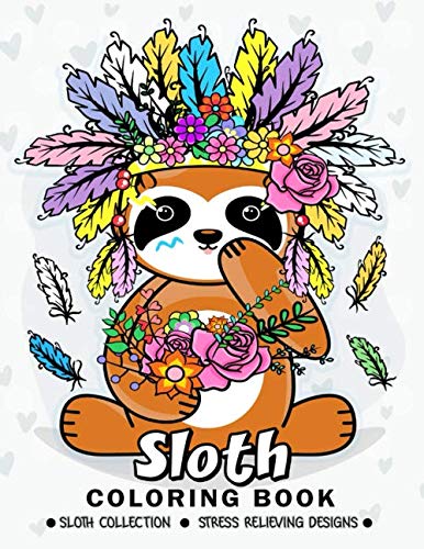 Sloths Coloring Book