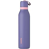 Owala FreeSip Twist Insulated Stainless Steel Water Bottle with Straw for Sports and Travel, BPA-Free, 24-oz, Blue Blue Jay