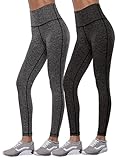 Aenlley Women's Activewear Yoga Pants - High Waisted Tummy Control Workout Gym Tights