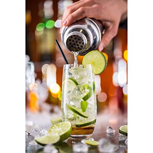 image for Cresimo 24 Ounce Cocktail Shaker plus Drink Recipes Booklet - Professi