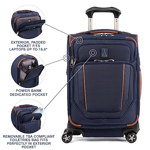 Travelpro Crew Versapack Softside Expandable 8 Spinner Wheel Luggage