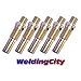 WeldingCity 5-pk Gas Diffusers 52 for Lincoln Magnum and Tweco #2/#3 MIG Welding Guns