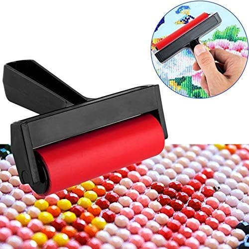 yanbirdfx Portable Full Drill 5D Diamond Painting Roller Pressing Handcrafts Plastic Tool