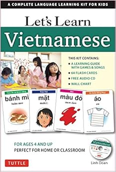 Let's Learn Vietnamese Kit: A Complete Language Learning Kit for Kids (64 Flashcards, Audio CD, Games & Songs, Learning Guide and Wall Chart)