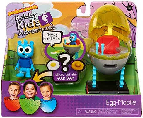 HobbyKids Action Figures – Egg, Multicolor HobbyKids Action Figures – Egg, Multicolor