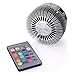 Fullfun Colorful RGB Spiral LED Wall Lamp Light, 360 Degrees, Remote control (B)