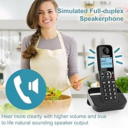 Hellobaby HB2688-1 DECT 6.0 Cordless Phone with