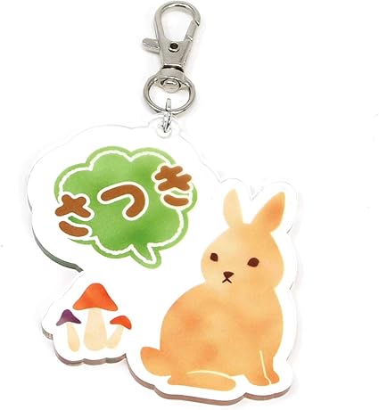 Amazon Mrg 名入れ キーホルダー 子供 アクリルキーホルダー ネームホルダー アニマル ネームプレート Uvプリント 男の子 女の子 デザインc ナスカン 名札 ホルダー 文房具 オフィス用品