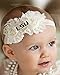 LSU Tigers Baby/ Toddler Shabby Flower Hair Bow Headband