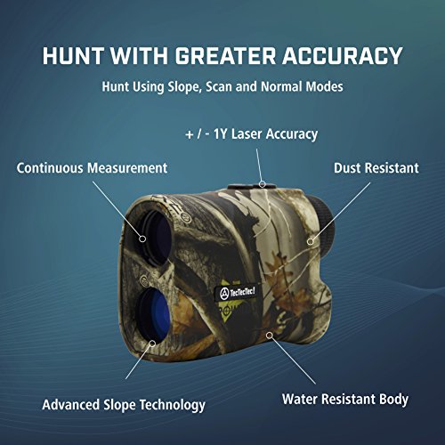 TecTecTec ProWild S Hunting Rangefinder Arch Rifle Angle Slope Range Finder