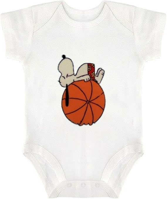 Amazon Co Jp スヌーピー ベビー服 新生児女の子男の子ボディースーツトップスセット 無地ピットトラベルボタンキッズローブ 服 ファッション小物