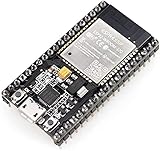 HiLetgo ESP-WROOM-32 ESP32 ESP-32S Development Board 2.4GHz Dual-Mode WiFi + Bluetooth Dual Cores Microcontroller Processor Integrated with Antenna RF AMP Filter AP STA for Arduino IDE