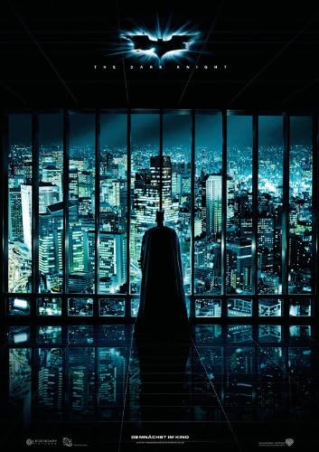 The Dark Knight Movie Poster (27 x 40 Inches - 69cm x 102cm) (2008) German Style B -(Christian Bale)(Michael Caine)(Morgan Freeman)(Heath Ledger)(Gary Oldman)(Maggie Gyllenhall)