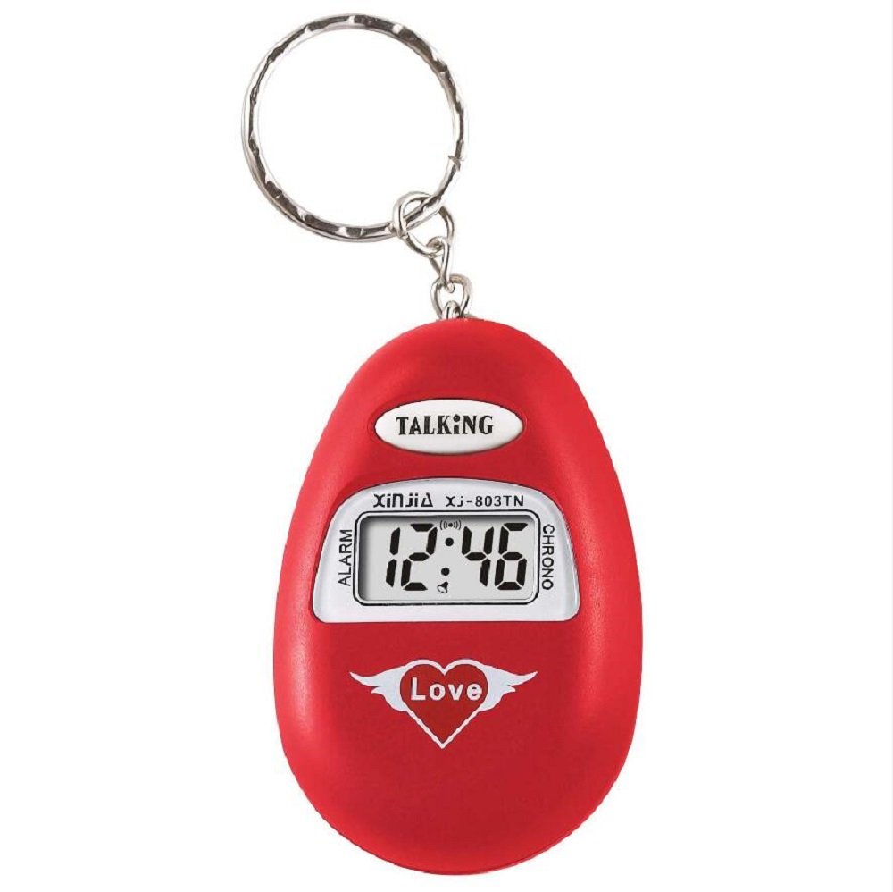 Buy S'Beauty Alarm Clock Keychain Oval Talking Clock English