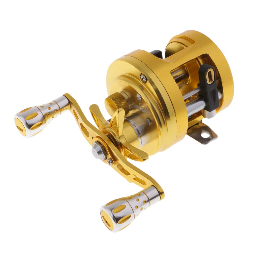 P Prettyia ベイトリール ドラムリール 11 1 5 9 1 抗力6kg 調整可能 大容量 左 右手選 右手 B07kmt86dh ベイトリール 品質が完璧 Blueparadise Chania Com