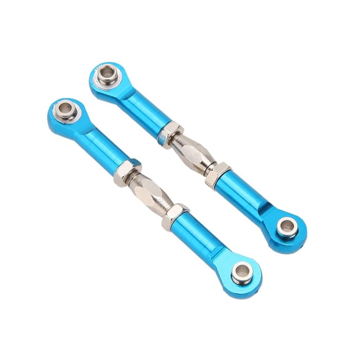 GoolRC 166017 Parts blauen Aluminium Servohydraulik Servo Linkage Gestänge für HSP 1 10 1:10 1/10 RC Car Auto