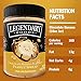 Legendary Foods Peanut Butter | Keto Diet Friendly, Low Carb, No Sugar Added, Vegan | Chocolate Banana (16oz jar)