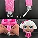 LOL Party's Balloons for Chrildren Surprise Birthday Balloon Bouquet Decorations Surprise Doll Balloons 7 Pack For Chirldren’s Party
