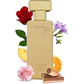 Eternal Love for Women - Long Lasting Eau de Parfum Spray - Premium Floral Fragrance with Peach & Sandalwood - Soft Feminine Scent - 3.4oz