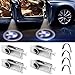 Car Door LED Light Logo HD Projector Ghost Shadow Welcome Lights Low Consumption Shadow Lights for BMW Series (4 Pack)