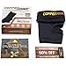 CopperJoint Compression Ankle Sleeve #1 Plantar Fasciitis Sock - GUARANTEED Recovery Brace - Copper Infused Arch Support, Wear Anywhere - Single