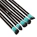 WuyiMC 10 Pcs Makeup Brush Set Cosmetics Foundation Blending Blush Face Powder Brush Makeup Brush Kit (Black 2)