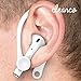 Comfortable Silicone Ear Hooks and Covers Accessories Compatible with Apple AirPods 1 & AirPods 2 or EarPods Headphones/Earphones/Earbuds (Black)thumb 4