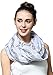 MissShorthair Music Note Print Infinity Scarfs for Women