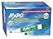 EXPO 80004 Low-Odor Dry Erase Markers, Chisel Tip, Green, 12-Count primary