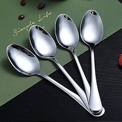 Dinner Spoon of 6, Berglander 7.5" Stainless Steel
